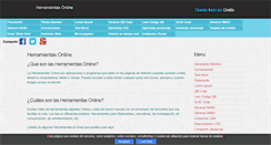 Desktop Screenshot of herramientas-online.com